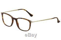 Persol Eyeglasses 3146V 3146/V 24 Havana/Gold/Silver Full Rim Optical Frame 51mm