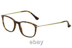 Persol Eyeglasses 3146V 3146/V 24 Havana/Gold/Silver Full Rim Optical Frame 51mm