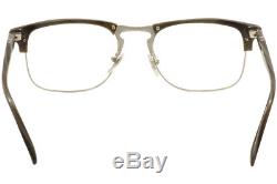 Persol Eyeglasses 8359V 8359/V 1045 Dark Horn/Silver Full Rim Optical Frame 51mm