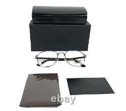 Persol Eyeglasses Frames 1007-V 513 Silver Tortoise Square Full Rim 53-20-145