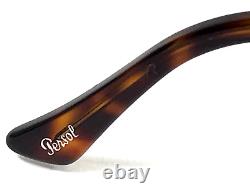 Persol Eyeglasses Frames 1007-V 513 Silver Tortoise Square Full Rim 53-20-145