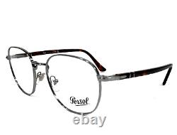 Persol Eyeglasses Frames 1007-V 513 Silver Tortoise Square Full Rim 53-20-145