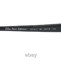 Persol Eyeglasses Frames 3073-V 95 Film Noir Edition Black Silver 52-18-145