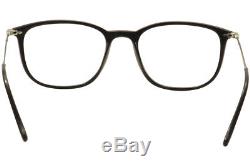 Persol Eyeglasses PO3146V 3146/V 95 Black/Silver Full Rim Optical Frame 53mm