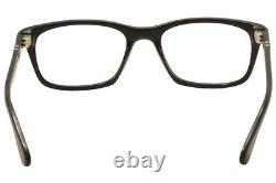 Persol Men's Eyeglasses 3012V 3012/V 95 Black/Silver Full Rim Optical Frame 52mm