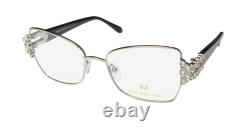 Pier Martino 6628 Eyeglass Frame/glasses Swarovski Crystals Ultra Exclusive Rare