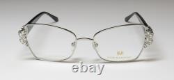 Pier Martino 6628 Eyeglass Frame/glasses Swarovski Crystals Ultra Exclusive Rare