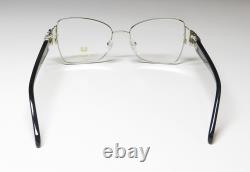 Pier Martino 6628 Eyeglass Frame/glasses Swarovski Crystals Ultra Exclusive Rare