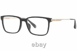 Police Lewis-09 SPLA30N 0700 Eyeglasses Frame Men's Black Full Rim Square 57mm
