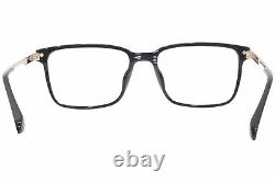 Police Lewis-09 SPLA30N 0700 Eyeglasses Frame Men's Black Full Rim Square 57mm