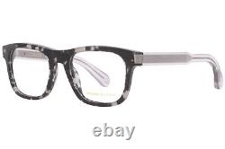 Police Lewis-15 VPLB31 096N Eyeglasses Men's Grey Tortoise/Silver Full Rim 53mm