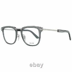 Police VPL 566 Men Silver Optical Frame Plastic Transparent Full Rim Eyeglasses