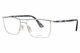 Police Vpld16 0e70 Eyeglasses Men's Silver Full Rim Optical Frame 55mm