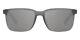 Polo Men Sunglasses Matte Transparent Gray Frame Light Gray Mirrored Silver Lens