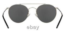 Polo PH3114 Sunglasses Men Oval Silver 51mm New 100% Authentic