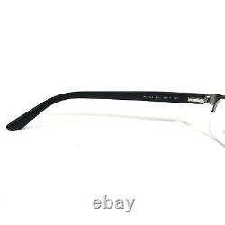 Polo Ralph Lauren Eyeglasses Frames PH 1123 9050 Black Silver Half Rim 54-17-140