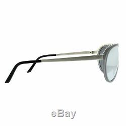 Porsche Design 8619 C Grey Aviator Full Rim Men 100% UV Sunglasses