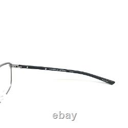 Porsche Design P8285 C Eyeglasses Frames Black Gray Square Full Rim 56-14-145