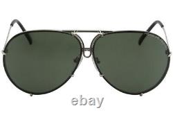 Porsche Design P8478 P'8478 B Titanium Pilot Sunglasses 63mm WithExtra Lenses