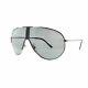 Porsche Design P8486 C Grey Full Rim Shield Men 100% Uv Foldable Sunglasses