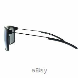 Porsche Design P8636 B Grey Full Rim Square 100% UV Men Mirrored Sunglasses
