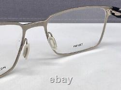 Porsche Eyeglasses Frames men Silver Black Rectangular Titanium P 8354 Full Rim
