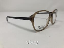 Port Royale Eyeglasses Frame CHLOE 1 SILVER DOLLAR 54-16-135 Brown Full Rim XL19