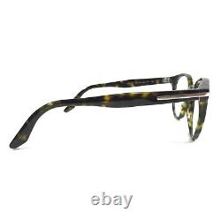 Prada Eyeglasses Frames VPR 07T 2AU-1O1 Tortoise Silver Round Full Rim 52-19-140