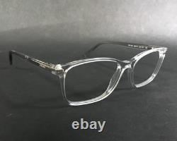 Prada Eyeglasses Frames VPR14W U43-1O1 Crystal Clear Silver Square 56-18-150