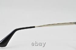 Prada Eyeglasses PR 53TV Cinema 1AB1O1 Black/Silver Size, 50-19-135