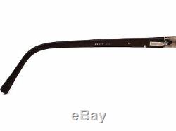 Prada Eyeglasses VPR 64H 7BP-1O1 Brown Silver Half Rim Frame 5118 135