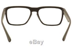 Prada Eyeglasses VPR04S VPR-04S TFD-1O1 Brown/Silver Full Rim Optical Frame 55mm