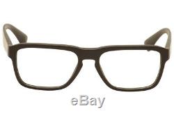 Prada Eyeglasses VPR04S VPR-04S TFD-1O1 Brown/Silver Full Rim Optical Frame 55mm