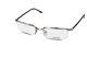 Prada Glasses Unisex Half Rim Glasses Frames Eyesglasses Frame Vpr 2oz 1bc50