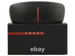 Prada Linea Rossa SPS-56V 1BC-05G Sunglasses Men's Silver/Polarized Grey 62mm