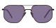 Prada Pr 59ys Sunglasses Black/orange Violet Mirrored Internal Silver 57mm