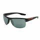 Prada Sport Men Sunglasses Ps-17us-dg05l0 Semi-rim Aviator Black Gray 3n
