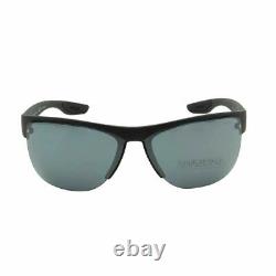 Prada Sport Men Sunglasses PS-17US-DG05L0 Semi-Rim Aviator Black Gray 3N