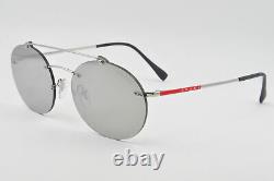 Prada Sport Sunglasses PS 56TS 1BC214 Silver Size, 55-18-145