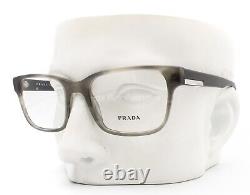 Prada VPR 06U VYR-1O1 Eyeglasses Glasses Gray Marble & Black 52-19-145 withcase