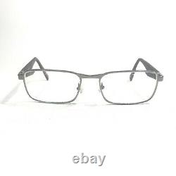 Prada VPS51G 5AV-1O1 Sunglasses Eyeglasses Frames Square Full Rim Silver Black