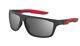 Puma Pu0326s 002 Grey/black Rectangular Full Rim Men's Sunglasses
