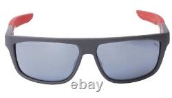 Puma PU0326S 002 Grey/Black Rectangular Full Rim Men's Sunglasses