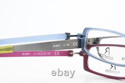 RODENSTOCK Glasses 3 Piece Lot Rectangle Metal Acetate Blue Red Silver Germany