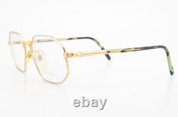 RODENSTOCK Glasses Silver Gold Metal Vintage 690 GW B 54-17 / 18 140 Polygon