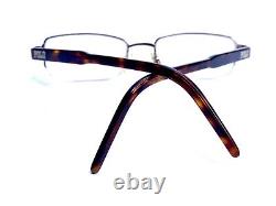 Ralph Lauren Polo Silver Metal Half Rim Oval Eyeglasses Polo 1101 9118 51 18 140