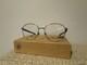 Ralph Silver Round Eyeglass Frames Ora6050 9433 Full Rim 53/17/140