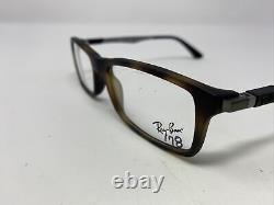 Ray-Ban Eyeglasses Frame RB 7017 5200 54-17-145 Brown/Silver Full Rim BO58