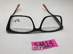 Ray Ban Eyeglasses Frame Rb7025 5417 55-17-145 Black Plastic Full Rim Sm14