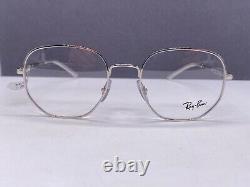 Ray Ban Eyeglasses Frames Men Woman Round Silver Panto Oval RB 3682 Full Rim